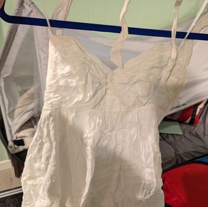 White short dress